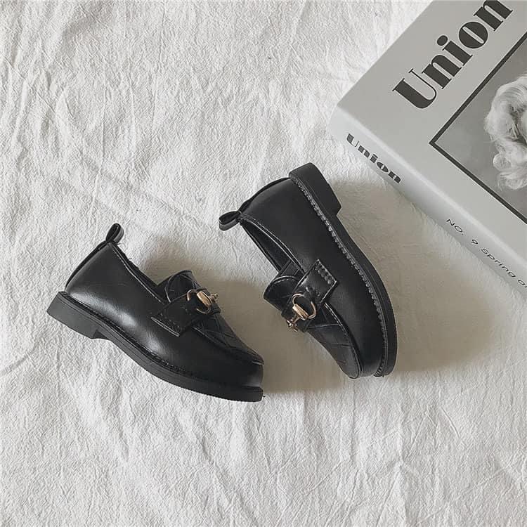 ￼Giày da cổ điển phong cách cho bé cao cấp A453