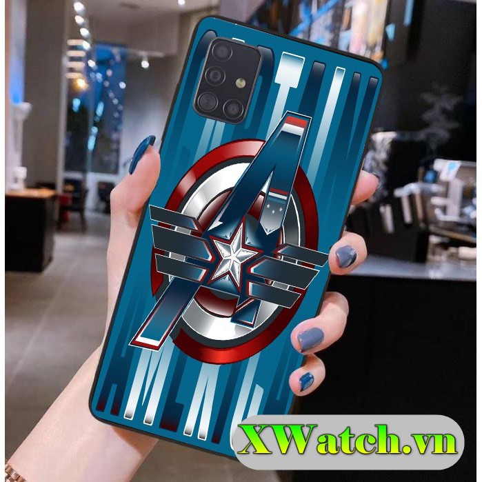 Ốp lưng phủ bóng SamSung S20 S20+ S20 ultra S20 FE A71 A51 A02S A12 M51 M30S Note 10 họa tiết Avengers P1