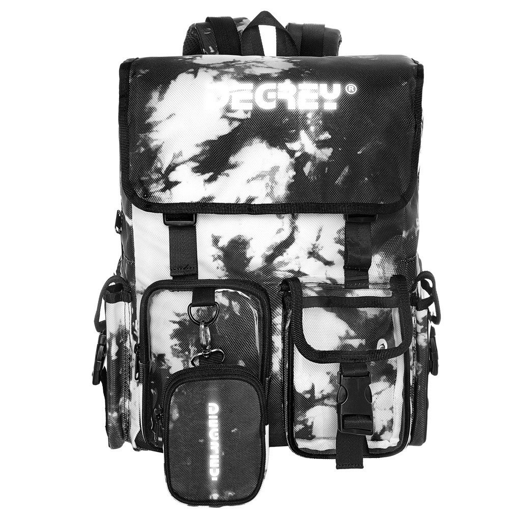 Balo TieDye Backpack Dark Green Degrey