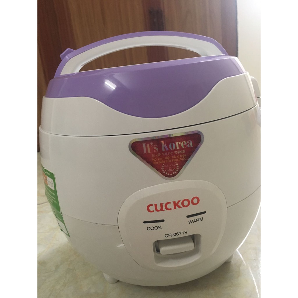 Nồi Cơm Điện Cuckoo CR-0671V (1L)