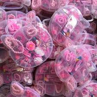 BỘ BUỘC TÓC HELLO KITTY CHO BÉ