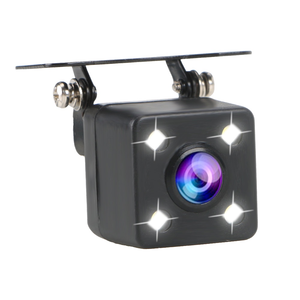 Camera quan sát phía sau chuyển động góc rộng có đèn LED ban đêm quay 140° giắc cắm 2.5mm tiện dụng cho xe hơi | BigBuy360 - bigbuy360.vn