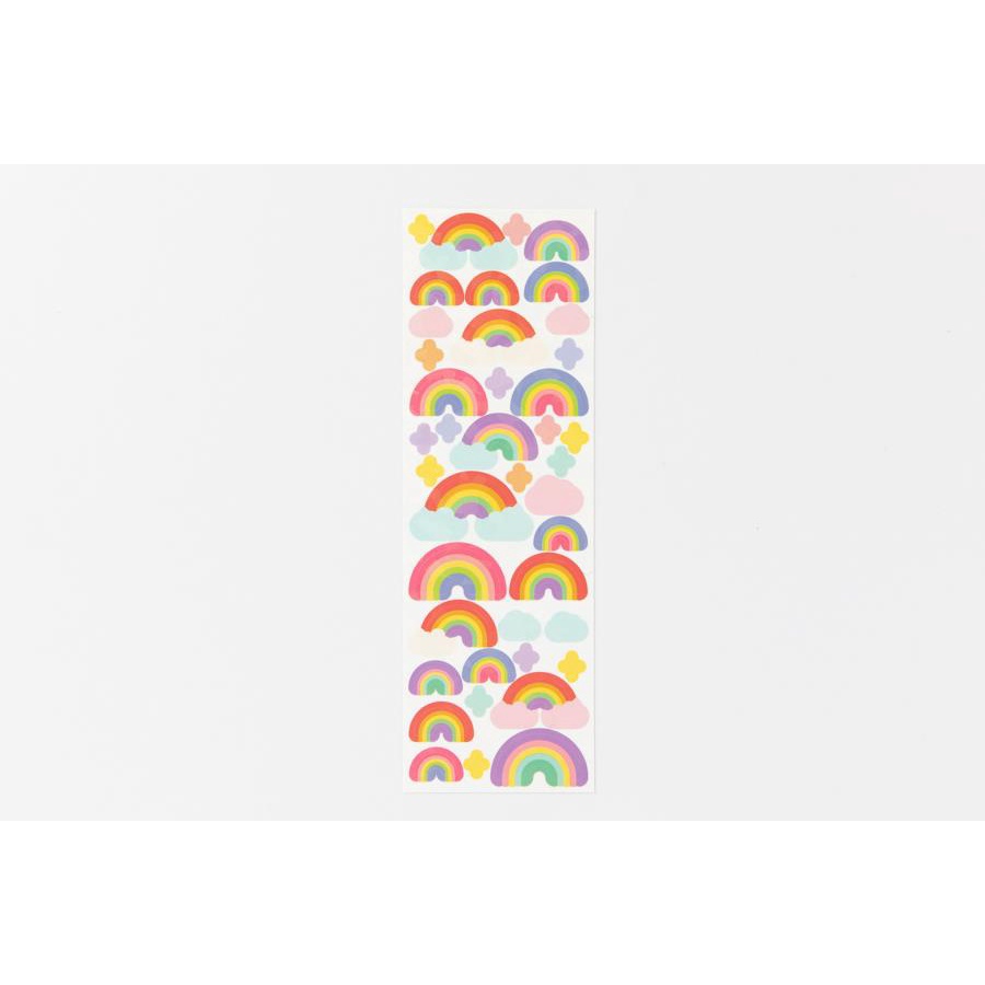 Set 2 Tấm Sticker ARTBOX Hàn Quốc Cầu Vồng Hologram Lấp Lánh Dễ Thương