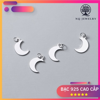 Charm S925 trắng ông trăng treo