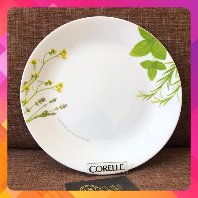 Dĩa Thuỷ Tinh Mỹ European Herbs Corelle 110-EH 26cm