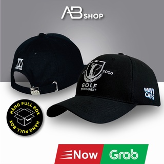 Mũ Lưỡi Trai Nón Vải Cao Cấp Màu Đen WAVY CAPS AB-30128