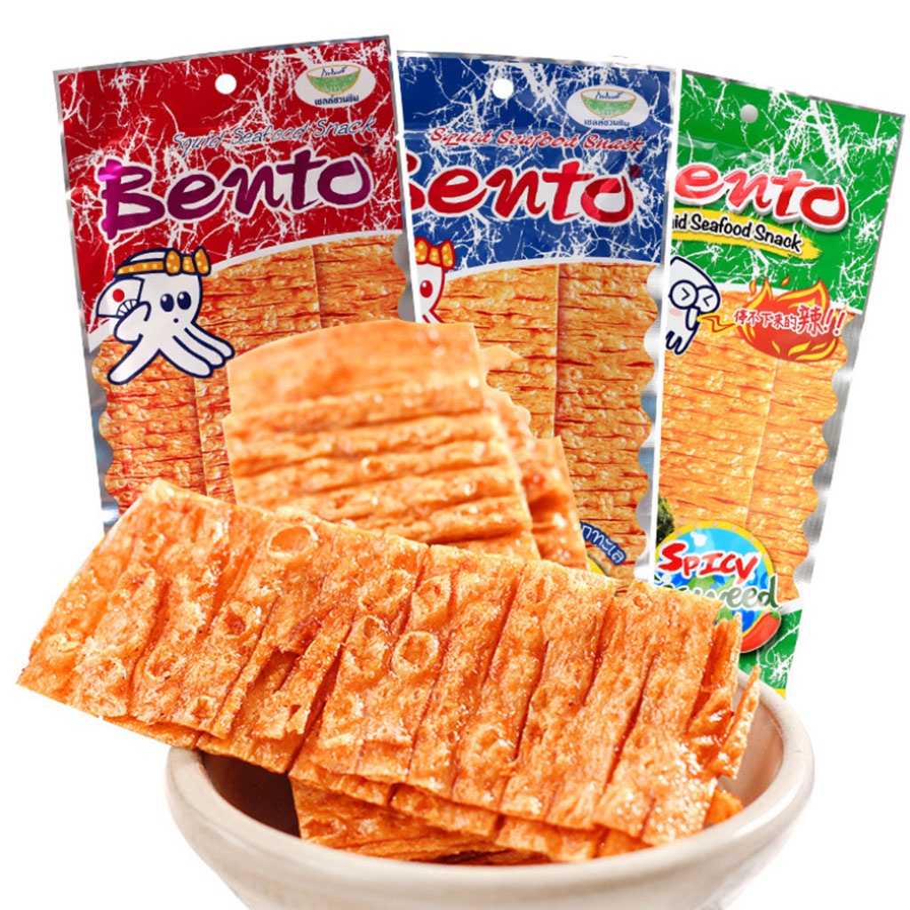 Mực Bento gói to 20g đồ ăn vặt YOYO | BigBuy360 - bigbuy360.vn