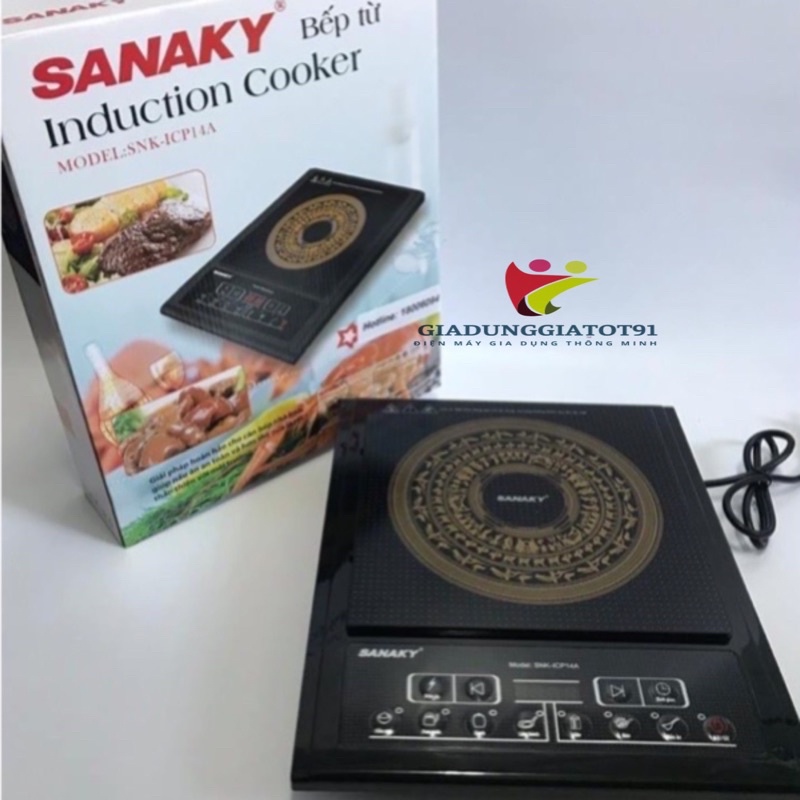 ⚡️BẾP ĐIỆN TỪ SANAKY-CÔNG SUẤT 1300W BẢO HÀNH 12 THÁNG