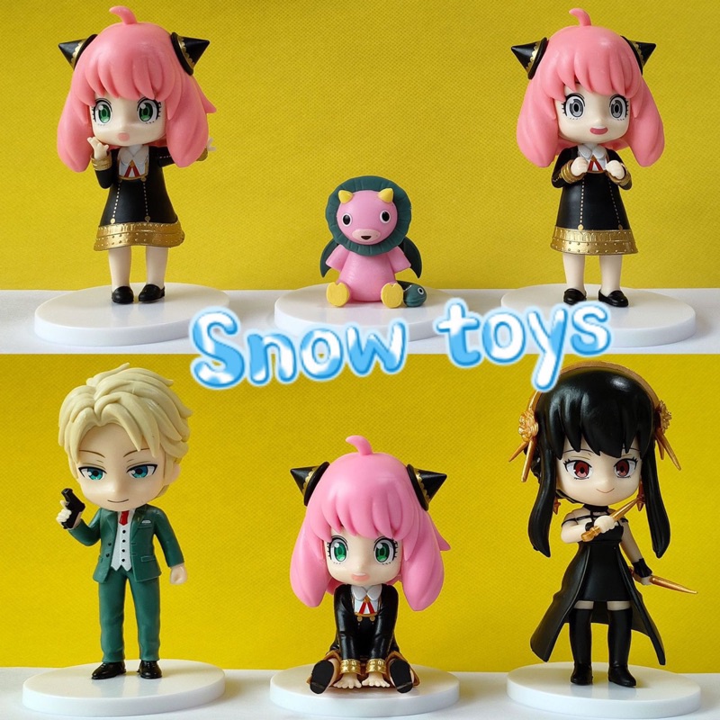 Mô Hình SPY X FAMILY Gia đình nhân vật Anya Forger Loid Forger Yor Briar Kimera - Trọn bộ 12 mẫu bán lẻ