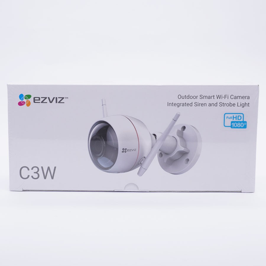 Camera Wifi ngoài trời EZVIZ C3W 1080P (CS-CV310-A0-1B2WFR) - Tích hợp còi báo động - Hàng chính Hãng