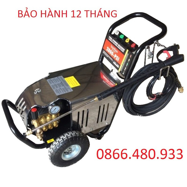 Máy rửa xe Bamboo 2800PSI - 2.2kw