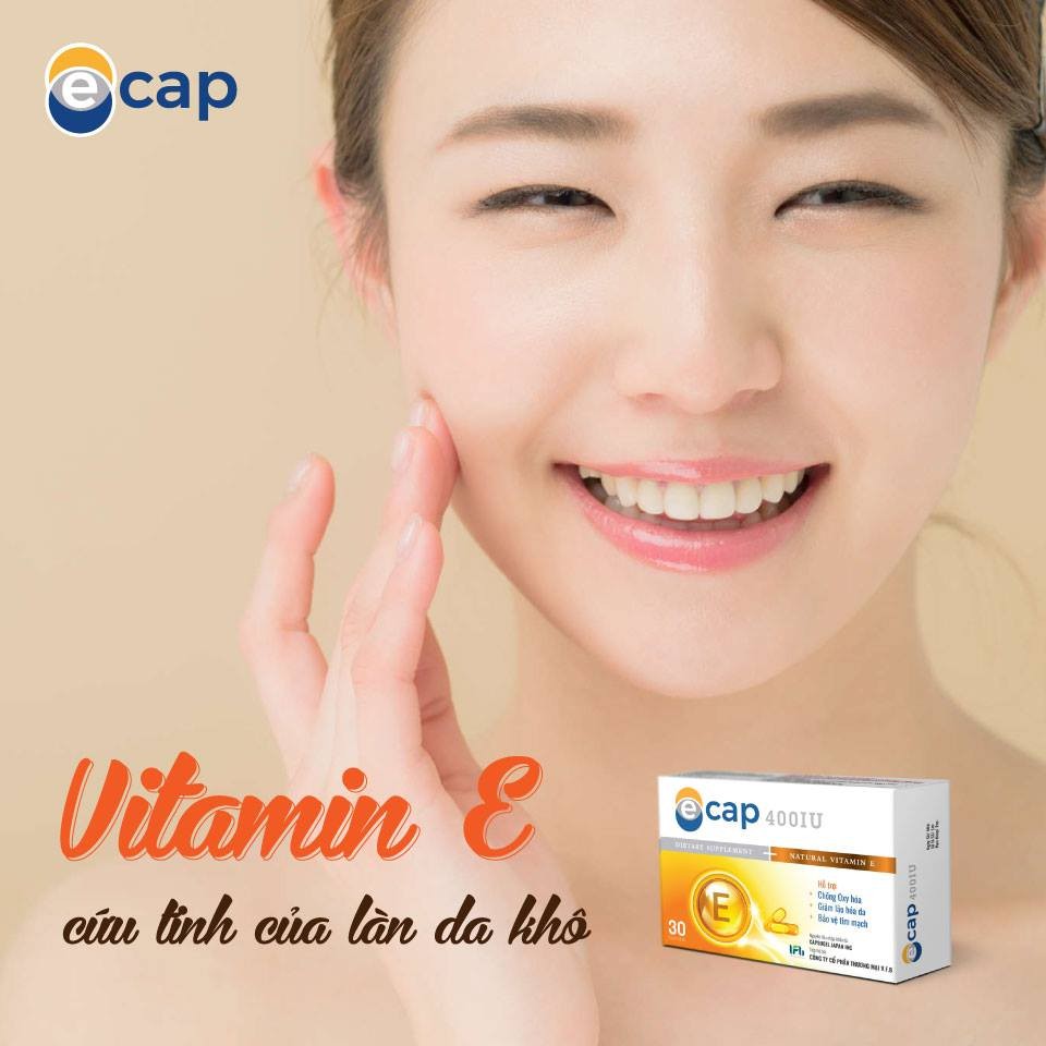 ECAP - Vitamin E cao cấp [Chính Hãng] | Thế Giới Skin Care