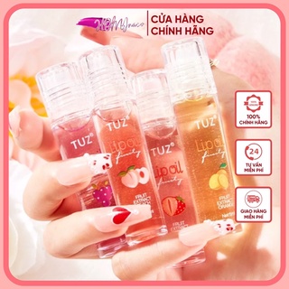 Son Dưỡng Môi trái cây ngọt ngào TUZ fruit - Son dưỡng ẩm chống khô môi Peach mask Lameila Heyxi Kissbeauty