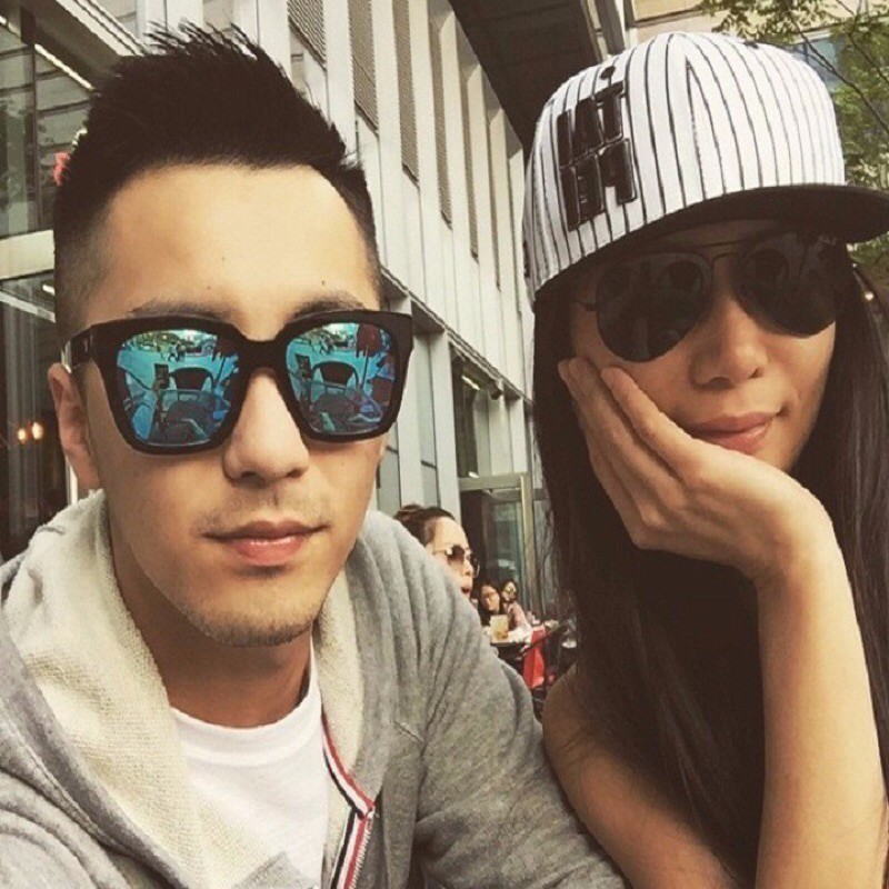 Kính Gm tráng gương hot trend, kính mát nam nữ, kính gọng vuông thể thao