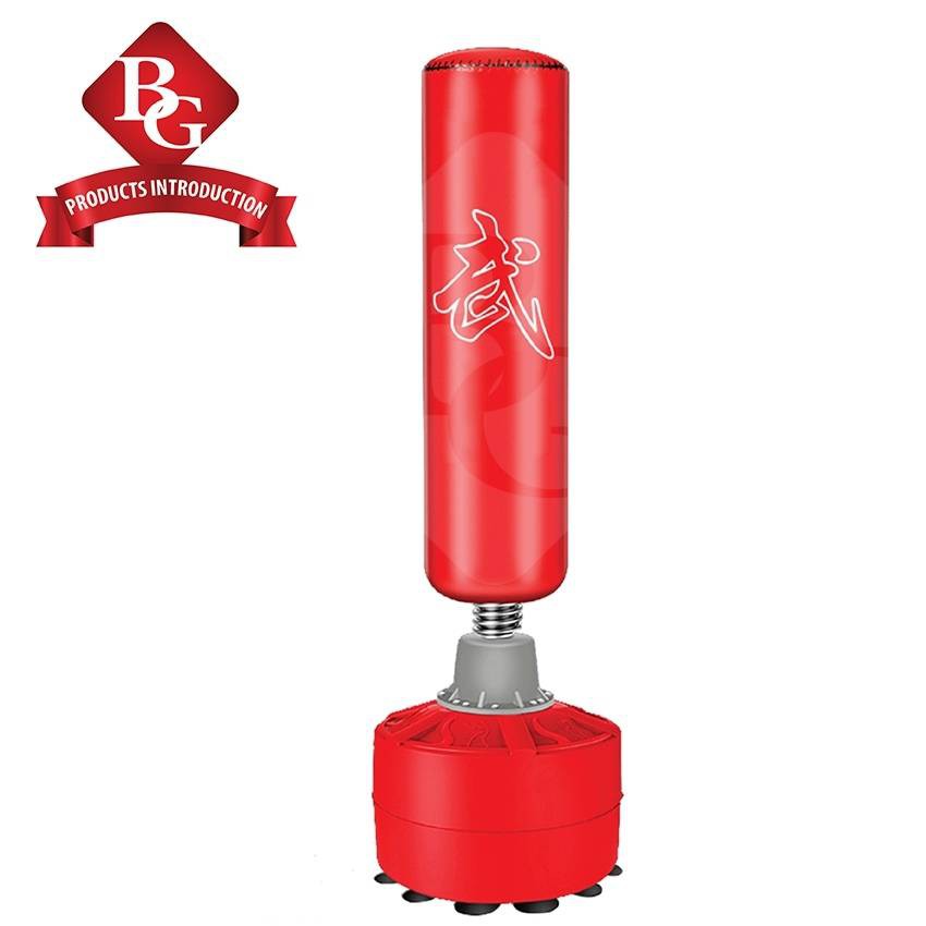 BG Trụ đấm đá Boxing Pile Red/Black