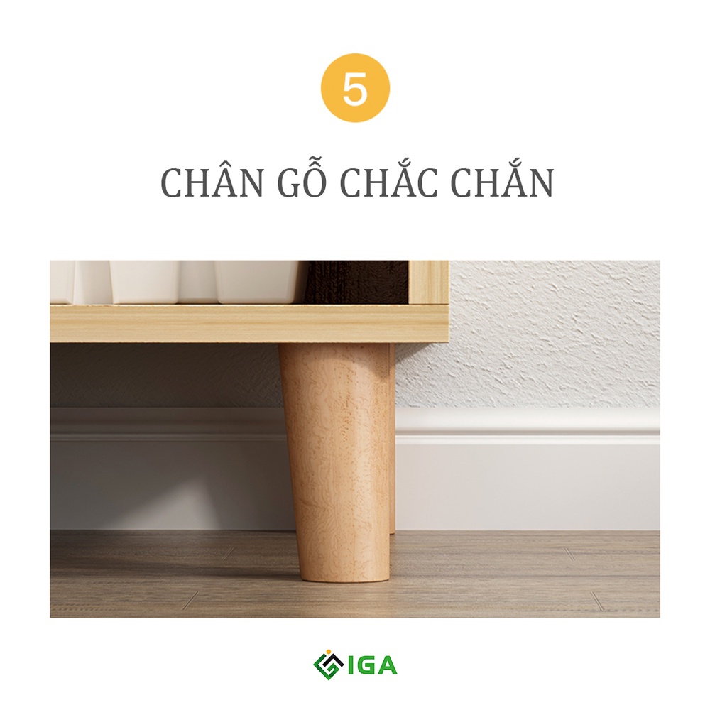 Kệ sách đứng để sàn đa năng có thể làm kệ trang trí - mã gộp