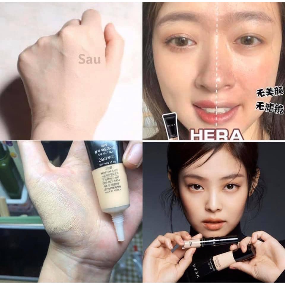 SIÊU PHẨM KEM NỀN HERA BLACK 10ml | BigBuy360 - bigbuy360.vn
