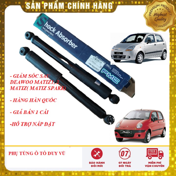 giảm xóc sau deawoo matiz 1,2,3 matiz spark phuộc nhún sau hàng hàn quốc