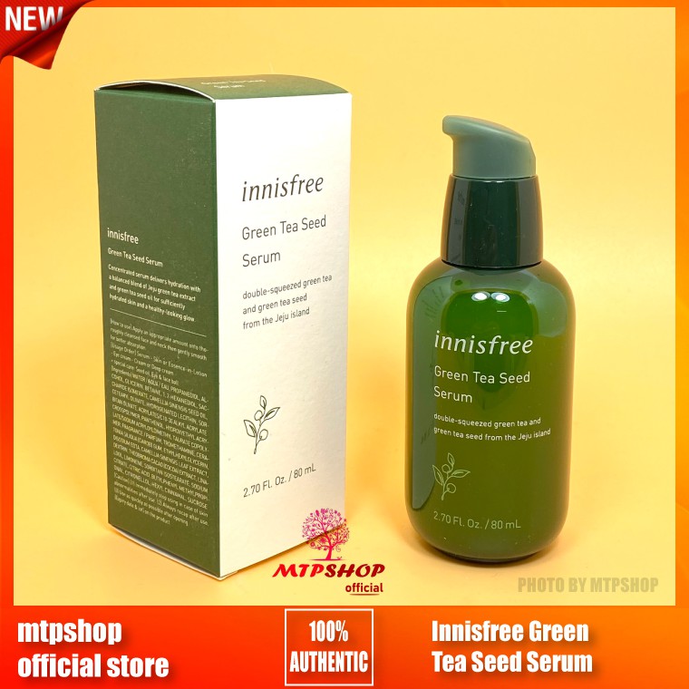 Serum Dưỡng Da Trà Xanh Innisfree Green Tea Seed Serum 80ml