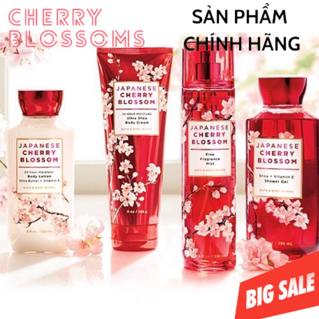 Sữa Dưỡng Thể Bath Body Works Japanese Cherry Blossom Body Lotion 236ml