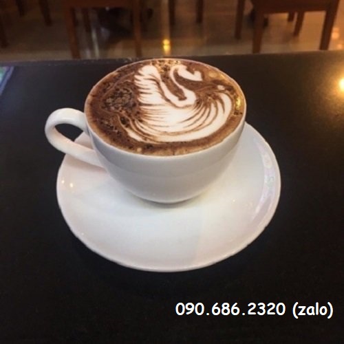 Tách dĩa uống cà phê capuchino sứ Minh Long - tách dĩa uống cà phê