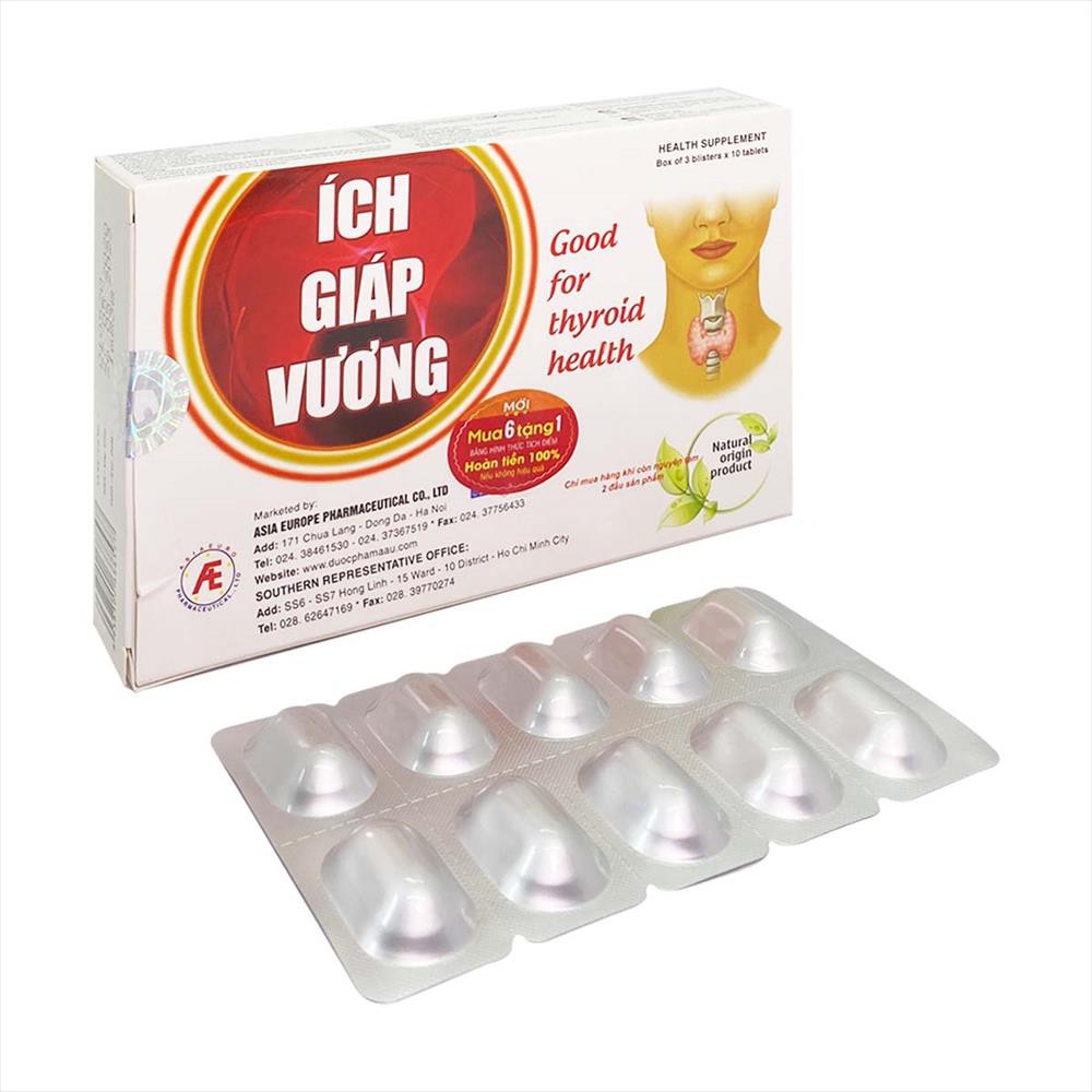 Ích giáp vương - Tăng cường và duy trì sức khỏe của tuyến giáp, điều hòa chức năng tuyến giáp