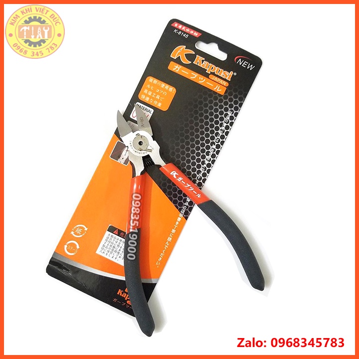 Kìm cắt mỏ nghiêng Kapusi cao cấp 6"/150mm