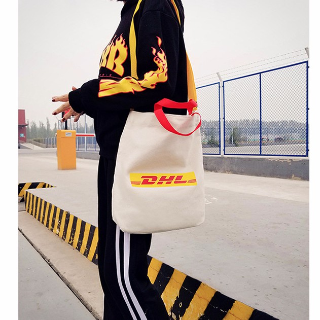 Túi vải tote DHL IKEA streetwear Hot Trend 2019