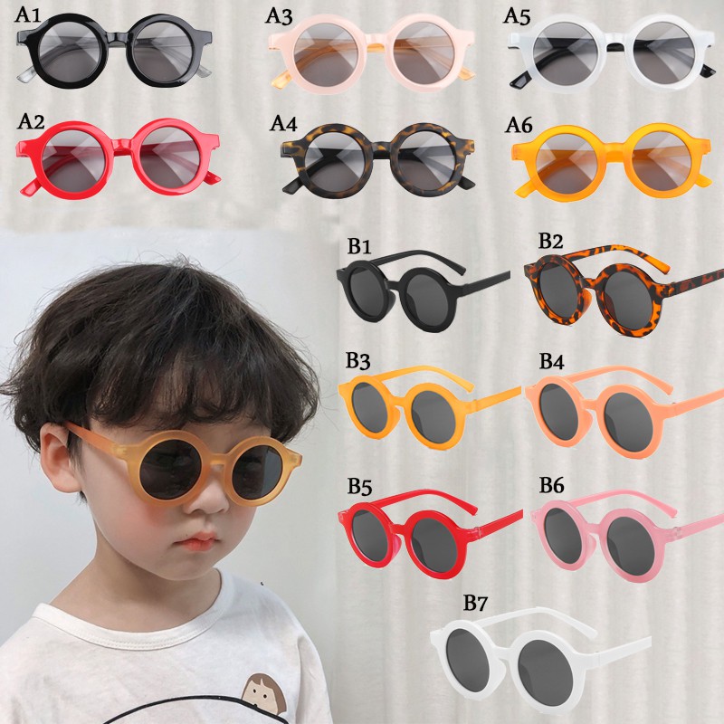 Kính mát chống tia UV phong cách Hàn Quốc dành cho bé