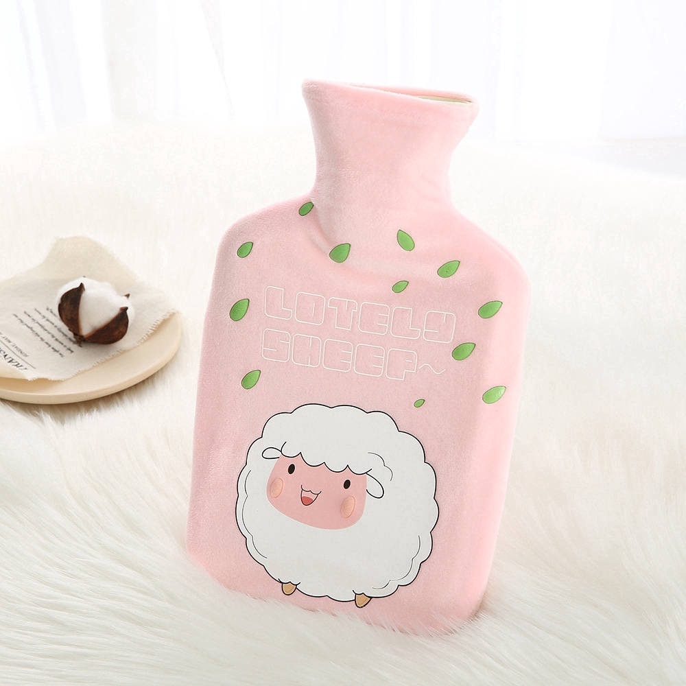 Túi Nước Nóng 1000ml Họa Tiết Hoạt Hình Đáng Yêu