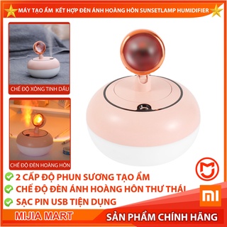 Máy tạo ẩm kết hợp đèn ánh hoàng hôn LL20 Sunsetlamp Humidifier, máy phun sương kết hợp đèn ngủ