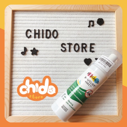 [Có sẵn] Xịt chống muỗi Pediakid Pháp