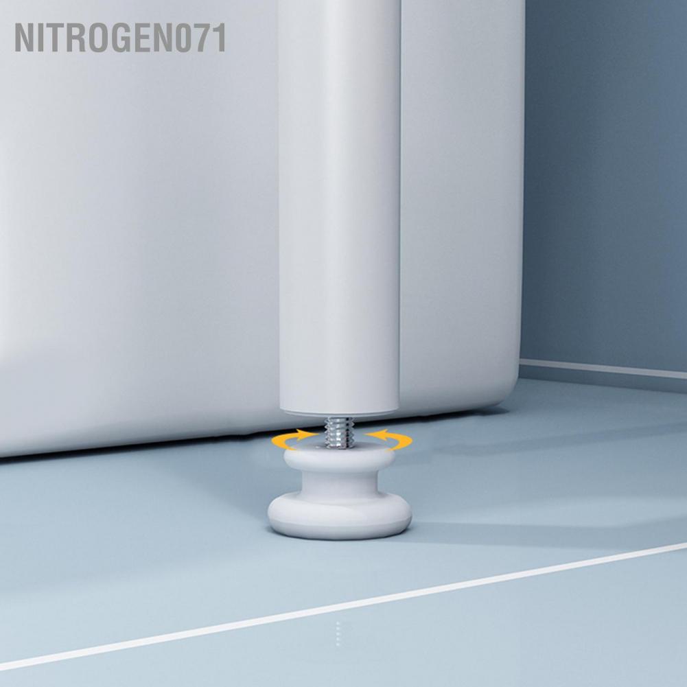 Nitrogen071 Kệ phòng tắm 3 tầng Dung tích lớn Ổn định không gian tốt Tiết kiệm Giá sàn kim loại cho nhà bếp Máy giặt nhà vệ sinh