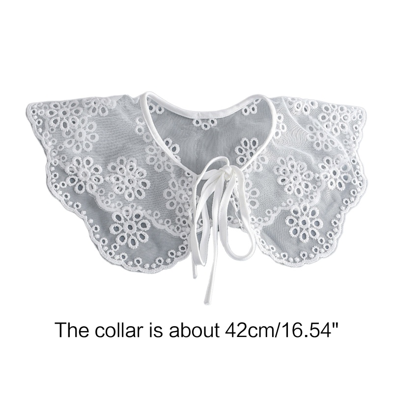 Áo Choàng Ren Lưới Xuyên Thấu Họa Tiết Chấm Bi Thêu Hoa Xinh Xắn Thời Trang Mùa Hè Cho Nữ