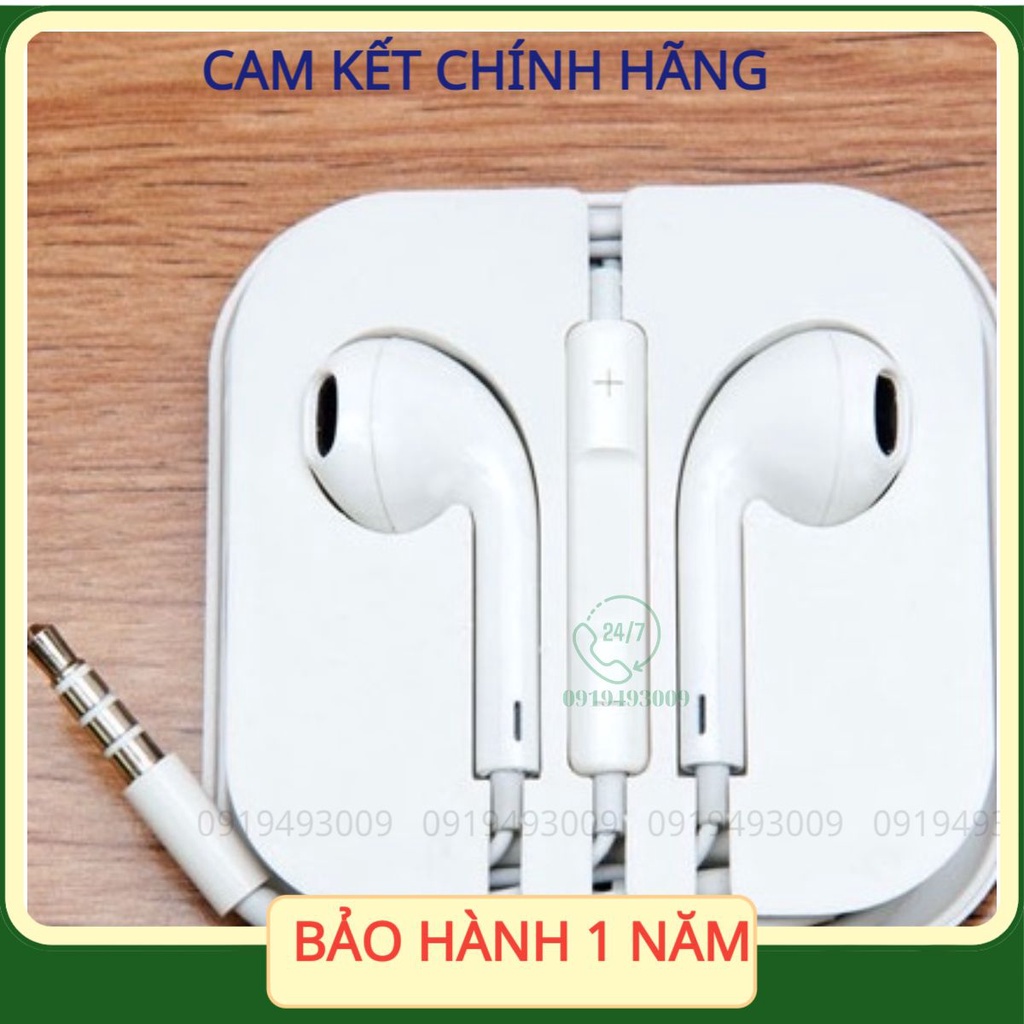 TAI NGHE IP 6 6S CHÍNH HÃNG cam kết chất lượng BH 12 THÁNG 1 ĐỔI 1