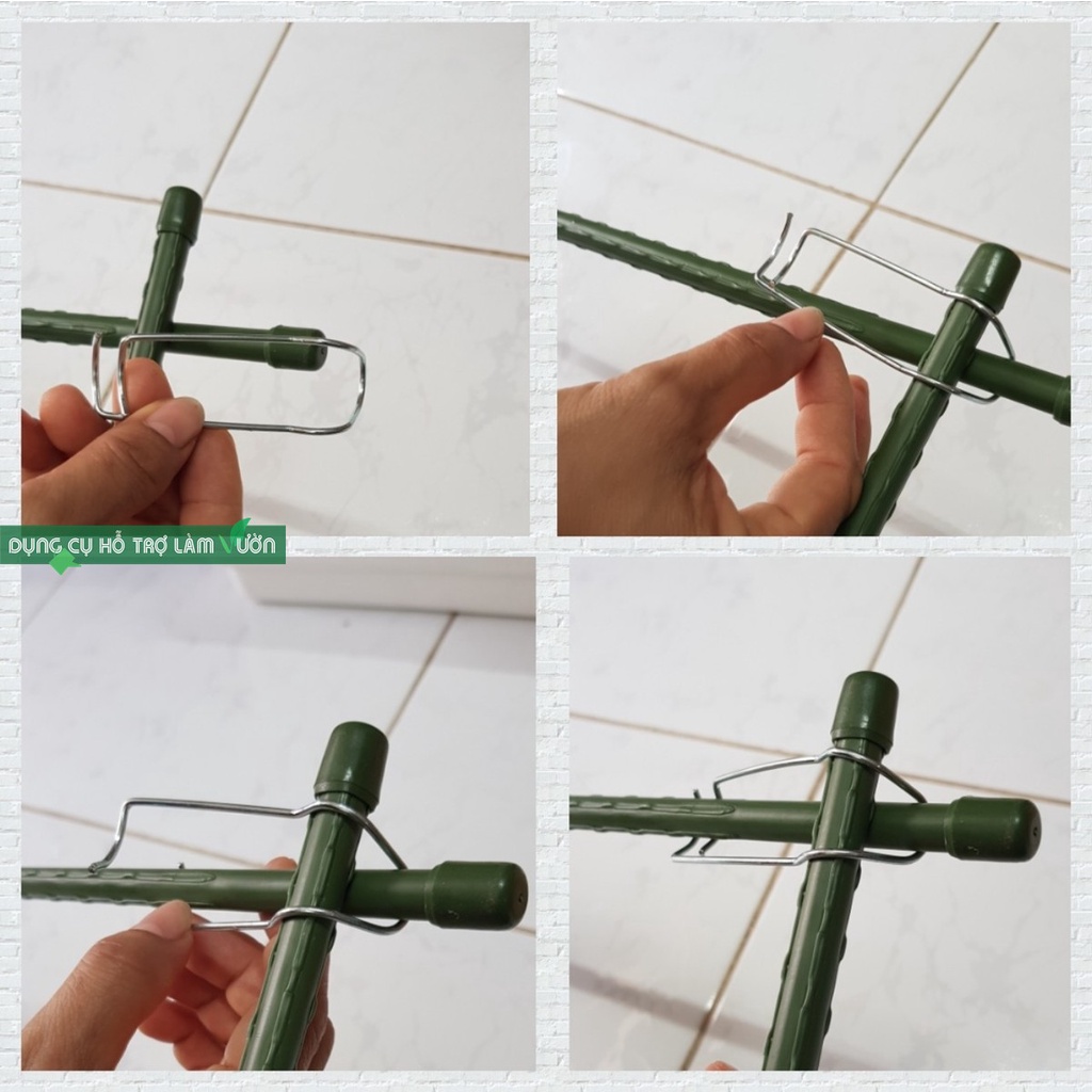 10 kẹp sắt làm giàn ống phi 11- kết nối liên kết các ống thép với nhau