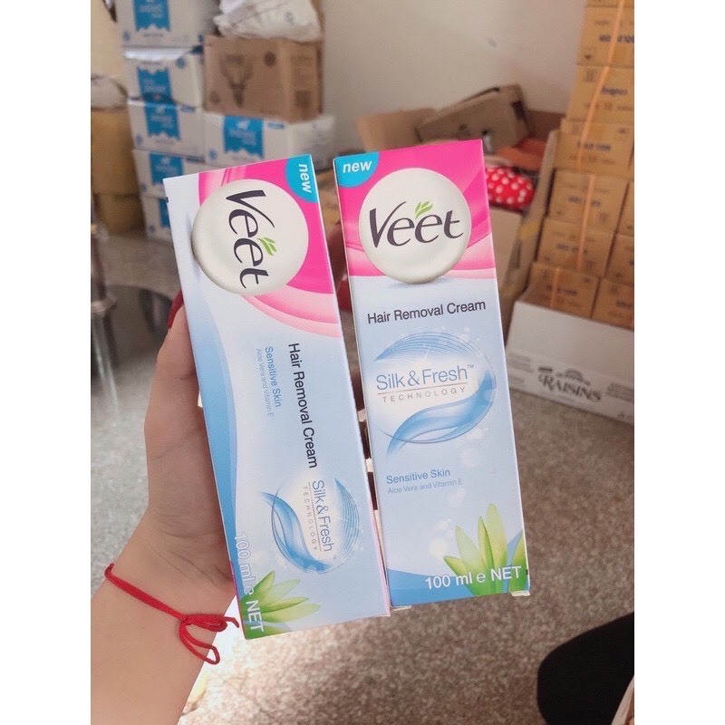 Kem tẩy lông Veet Silk Fresh