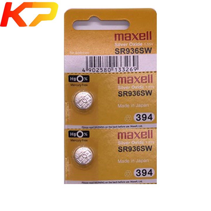 10 pin đồng hồ sr936sw sr936 394 maxell chính hãng.