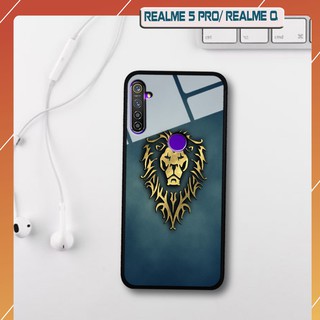 Ốp lưng kính 3D Realme Q /Realme 5 Pro