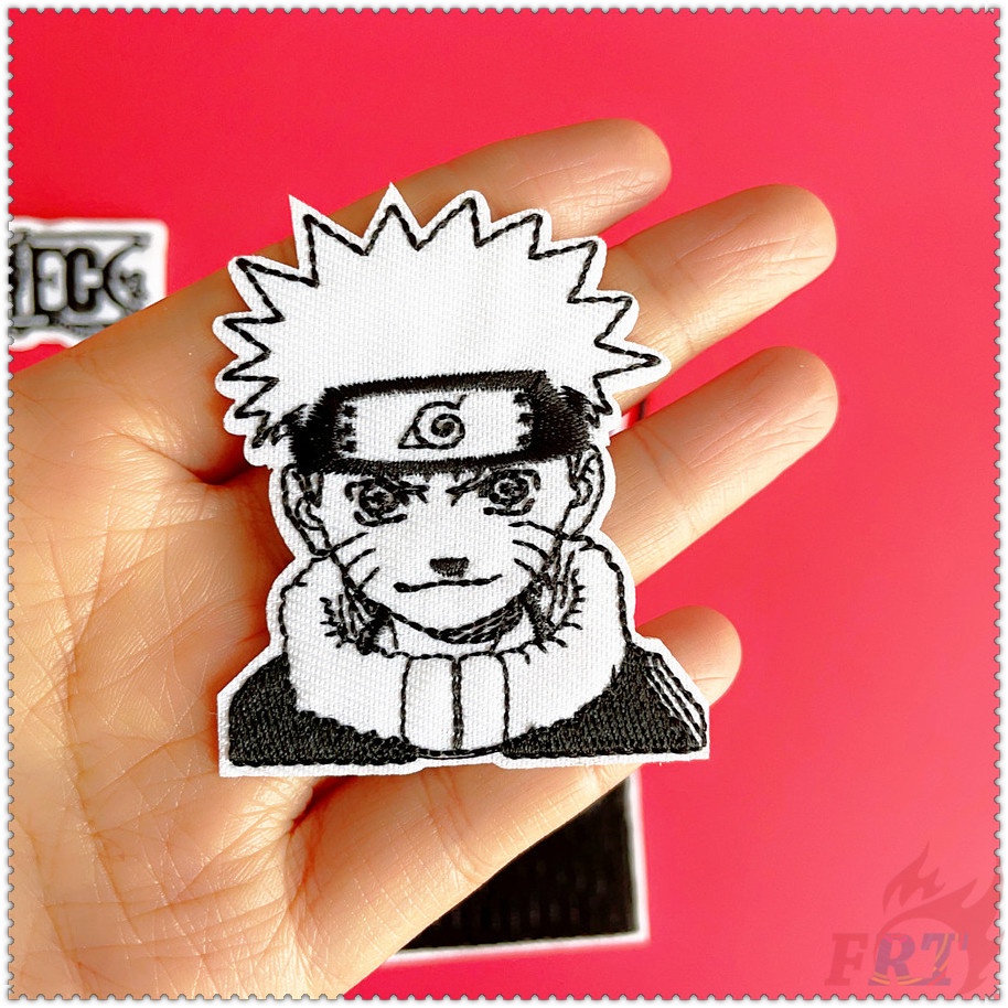 ❀ Uzumaki naruto & uchiha sasuke & akatsuki - Anime: Bản Vá Lỗi Sắt ❀ 1 Miếng Dán Ủi Lên Quần Áo diy Hình Huy Hiệu