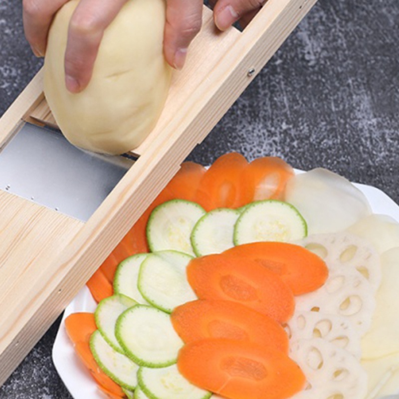 Dụng Cụ Bào Phô Mai Cầm Tay Bằng Gỗ Phong Cách Vintage
