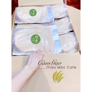 Cám gạo thảo mộc mix cà phê - gói 500gram