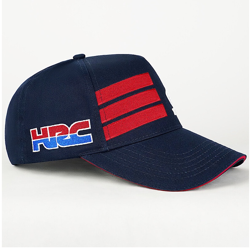 Mũ Lưỡi Trai Cotton Thêu Chữ Honda HRC Phong Cách Thể Thao Năng Động