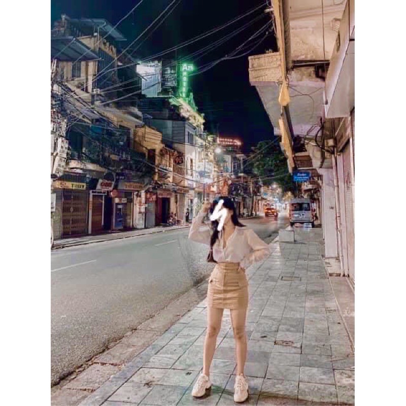 CVN01 - CHÂN VÁY CẠP CAO TÚI HỘP 2 MÀU NỮ | BigBuy360 - bigbuy360.vn