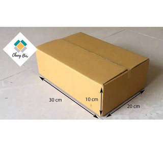 Combo 20 hộp carton size 30x20x10