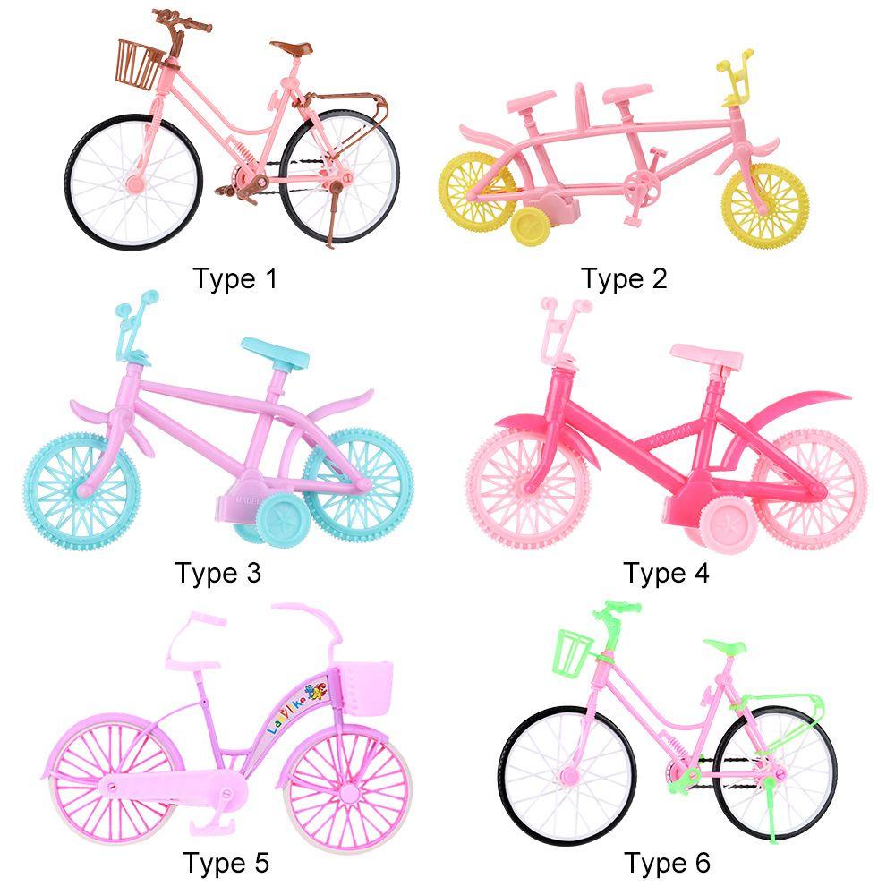 RAINBOW Mô Hình Xe Đạp Nhiều Màu Trang Trí Nhà Búp Bê