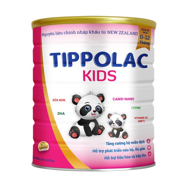 HÀNG CHÍNH HÃNG 100% ] SỮA TIPPOLAC KIDS 900G