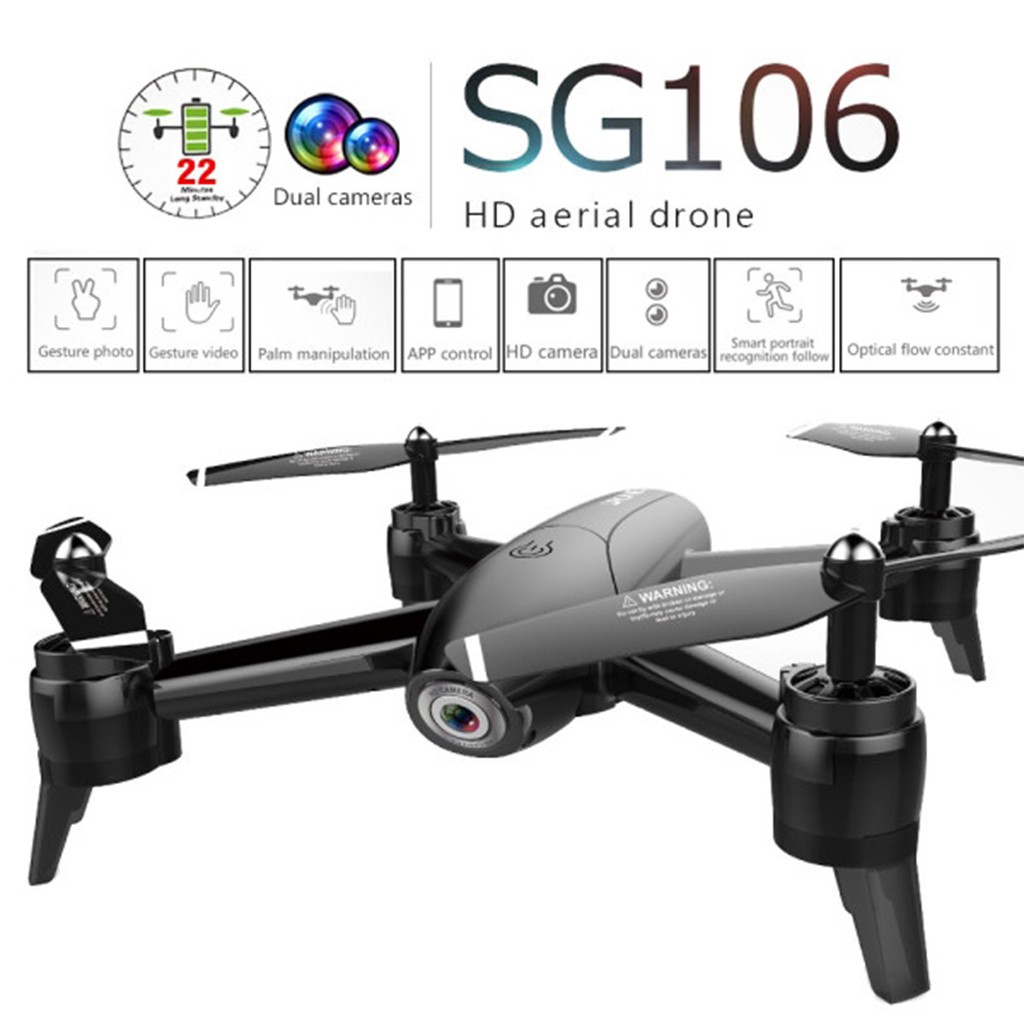 Combo Flycam Drone SG106 4K + Pin phụ