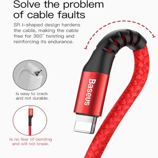CÁP SẠC NHANH LIGHTNING LIGHTNING BASEUS CALSR-09