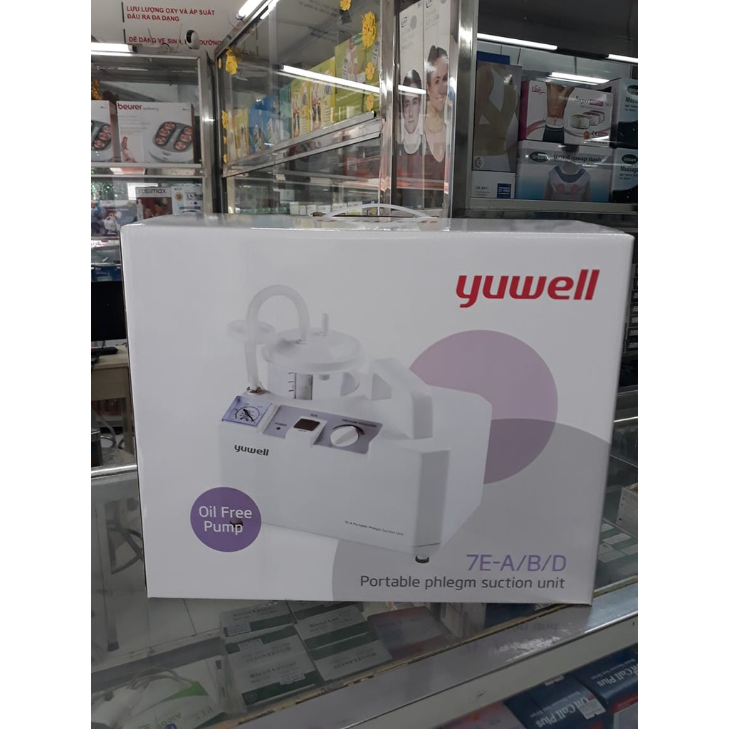 MÁY HÚT DỊCH, HÚT ĐÀM 1 BÌNH YUWELL 7E-A